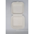 Dishes&Plates Dinnerware Type and Paper Pulp Bagasse Sugarcane Material Biodegradable Meat Trays